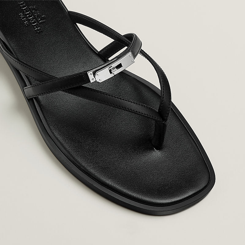 Sandales Hermes - Miss - Noir