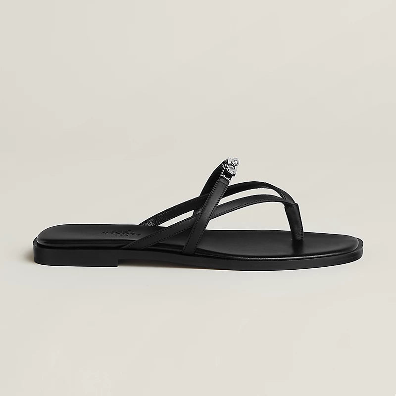 Sandales Hermes - Miss - Noir