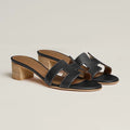 Sandales Hermes Oasis - Noir