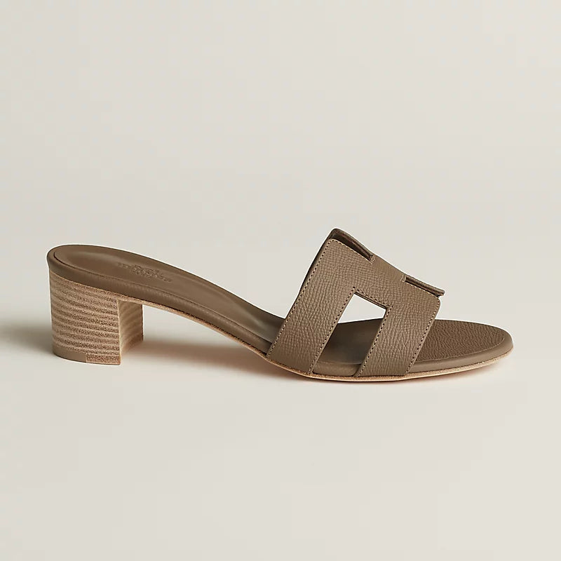 Sandales Hermes Oasis - Étoupe