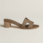 Sandales Hermes Oasis - Étoupe