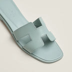 Sandales Hermes Orans - Bleu Glacier