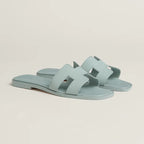 Sandales Hermes Orans - Bleu Glacier