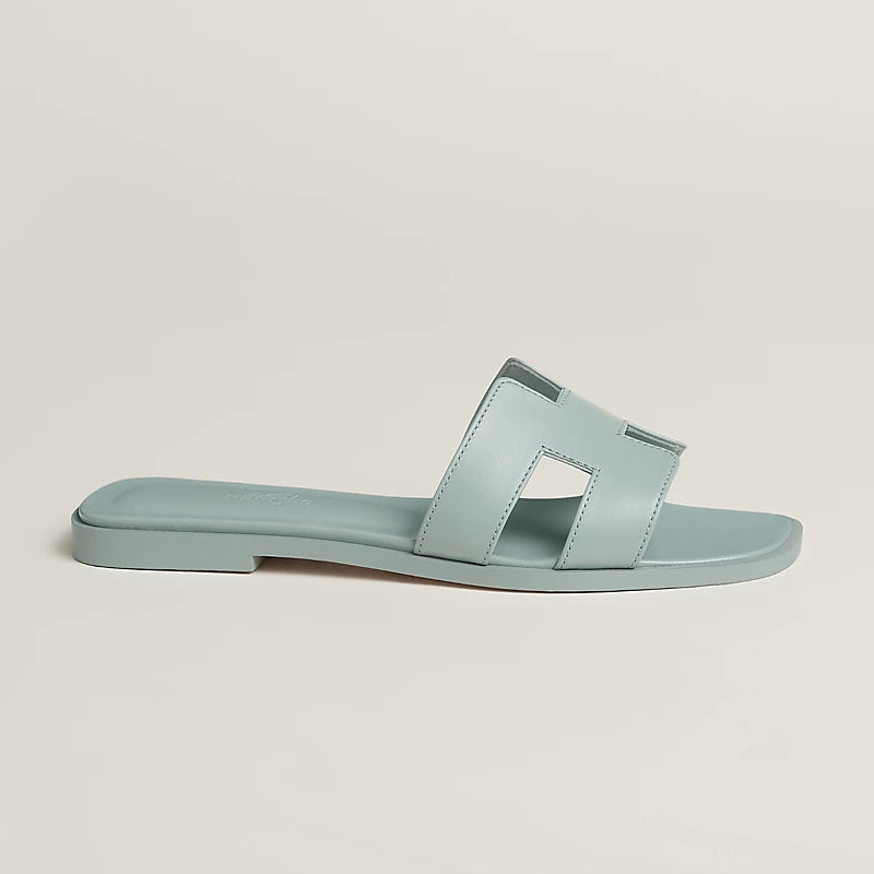 Sandales Hermes Orans - Bleu Glacier