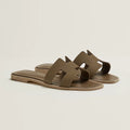 Sandales Hermes Oran - Étoupe