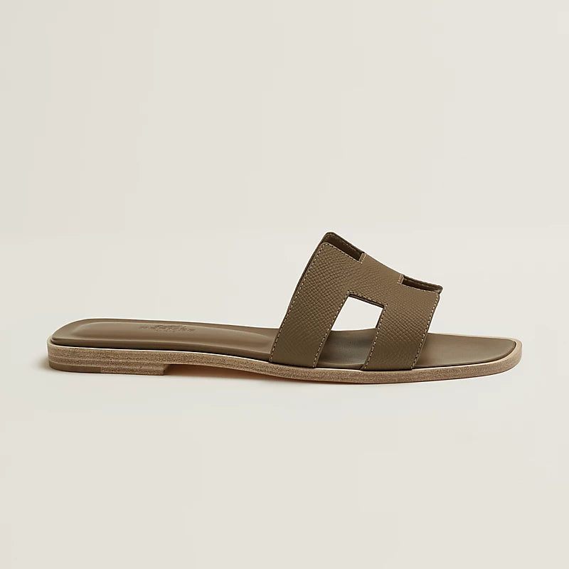 Sandales Hermes Oran - Étoupe