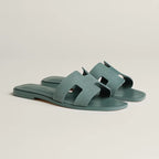 Sandales Hermes Oran - Bleu Tonnerre