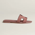 Sandales Hermes Oran - Rose Antique